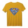 DC Superman-Logocollage T-Shirt - Offizielles Superhelden Merchandise für Fans von Batman, Wonder Woman & Superman, Perfekt als Geschenk