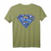 DC Superman-Logocollage T-Shirt - Offizielles Superhelden Merchandise für Fans von Batman, Wonder Woman & Superman, Perfekt als Geschenk