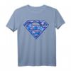 DC Superman-Logocollage T-Shirt - Offizielles Superhelden Merchandise für Fans von Batman, Wonder Woman & Superman, Perfekt als Geschenk