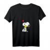 Snoopy Lots Of Love T-Shirt zum HapKitten - Offiziell lizenziert, V-Ausschnitt, Humorvolles Geburtstagsgeschenk für Fans