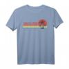 Santa Cruz California Vintage Retro T-Shirt - Surfer & Strand Motiv im 80er Stil, Perfekt als Geschenk für Surfer & Paddler