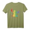 HapKitten Mickey Mouse & Stitch Pride T-Shirt - Rainbow Design für Disney Fans, Vintage Style & LGBTQ+ Support
