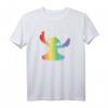 HapKitten Mickey Mouse & Stitch Pride T-Shirt - Rainbow Design für Disney Fans, Vintage Style & LGBTQ+ Support