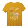Marvel Guardians Best Dad Graphic T-Shirt - Offizielles Marvel Vatertag Geschenk für Marvel Fans
