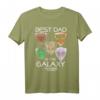 Marvel Guardians Best Dad Graphic T-Shirt - Offizielles Marvel Vatertag Geschenk für Marvel Fans