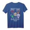 Marvel Guardians Best Dad Graphic T-Shirt - Offizielles Marvel Vatertag Geschenk für Marvel Fans