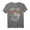 Marvel Guardians Best Dad Graphic T-Shirt - Offizielles Marvel Vatertag Geschenk für Marvel Fans