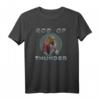 Avengers Thor God Of Thunder Circle Portrait T-Shirt zum HapKitten – Offiziell lizenziertes Marvel Fan-Shirt