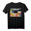 HapKitten The Muppets Periodic Table Of The Muppets T-Shirt - Offiziell Lizenzierte Geburtstagsbekleidung für Muppets Fans