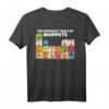 HapKitten The Muppets Periodic Table Of The Muppets T-Shirt - Offiziell Lizenzierte Geburtstagsbekleidung für Muppets Fans