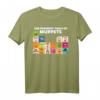 HapKitten The Muppets Periodic Table Of The Muppets T-Shirt - Offiziell Lizenzierte Geburtstagsbekleidung für Muppets Fans