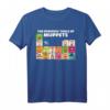 HapKitten The Muppets Periodic Table Of The Muppets T-Shirt - Offiziell Lizenzierte Geburtstagsbekleidung für Muppets Fans