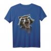 Marvel Guardians of the Galaxy Rocket Face Closeup T-Shirt - Offiziell lizenziertes Marvel Merchandise für Fans