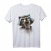 Marvel Guardians of the Galaxy Rocket Face Closeup T-Shirt - Offiziell lizenziertes Marvel Merchandise für Fans