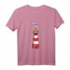 Nordsee & Ostsee Leuchtturm mit Möwe T-Shirt – Lustiges Urlaubsdesign für Kinder, Damen & Herren als Geschenkidee für Norddeutschland-Urlauber