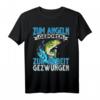 Zum Angeln Geboren Zur Arbeit Gezwungen Angler T-Shirt – Perfekt für leidenschaftliche Fischer und Anglerinnen