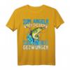 Zum Angeln Geboren Zur Arbeit Gezwungen Angler T-Shirt – Perfekt für leidenschaftliche Fischer und Anglerinnen