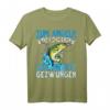 Zum Angeln Geboren Zur Arbeit Gezwungen Angler T-Shirt – Perfekt für leidenschaftliche Fischer und Anglerinnen