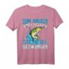 Zum Angeln Geboren Zur Arbeit Gezwungen Angler T-Shirt – Perfekt für leidenschaftliche Fischer und Anglerinnen