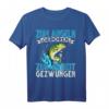 Zum Angeln Geboren Zur Arbeit Gezwungen Angler T-Shirt – Perfekt für leidenschaftliche Fischer und Anglerinnen
