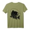 Karpfen Stencil Angel Angler Hoodie & T-Shirt – Perfektes Geschenk für Angler, Männer, Frauen & Kinder zu Geburtstag, Weihnachten & Partys