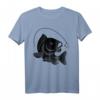 Karpfen Stencil Angel Angler Hoodie & T-Shirt – Perfektes Geschenk für Angler, Männer, Frauen & Kinder zu Geburtstag, Weihnachten & Partys