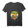 Damen Funny Jungle Animation Kawaii Zoo Animals Grafikdesign T-Shirt - Trendiges Tiermotiv für Sommer, Party & Alltag