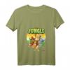 Damen Funny Jungle Animation Kawaii Zoo Animals Grafikdesign T-Shirt - Trendiges Tiermotiv für Sommer, Party & Alltag