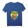 Damen Funny Jungle Animation Kawaii Zoo Animals Grafikdesign T-Shirt - Trendiges Tiermotiv für Sommer, Party & Alltag