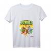 Damen Funny Jungle Animation Kawaii Zoo Animals Grafikdesign T-Shirt - Trendiges Tiermotiv für Sommer, Party & Alltag