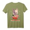 Kawaii Neko Ramen Lover Japanese Noodle Anime T-Shirt – Perfekt für Katzen- und Ramen-Fans, Otaku & Anime Enthusiasten