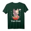 Kawaii Neko Ramen Lover Japanese Noodle Anime Halbarm T-Shirt – Perfekt für Katzen- und Anime-Fans, Otaku, Cosplay & Ramen Liebhaber