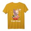 Kawaii Neko Ramen Lover Japanese Noodle Anime Halbarm T-Shirt – Perfekt für Katzen- und Anime-Fans, Otaku, Cosplay & Ramen Liebhaber