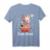 Kawaii Neko Ramen Lover Japanese Noodle Anime Halbarm T-Shirt – Perfekt für Katzen- und Anime-Fans, Otaku, Cosplay & Ramen Liebhaber