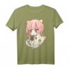 Anime und Katzen Liebhaber T-Shirt für Teenager – Kawaii Manga Otaku Grafik Design für Anime- und Katzenfans