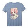 Anime und Katzen Liebhaber T-Shirt für Teenager – Kawaii Manga Otaku Grafik Design für Anime- und Katzenfans
