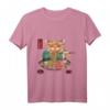 Japan Asien Katze Nudel Essstäbchen Futter Essen T-Shirt – Originelles Geschenk für Katzen- und Asia-Fans, perfekt für Partys und Anlässe