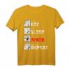 Eat Sleep Anime Repeat Manga Japan Kanji Weeb Vintage Anime T-Shirt – Perfektes Geschenk für Anime, Manga und Cosplay Fans