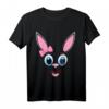 Lächelnder animierter Osterhase T-Shirt für Erwachsene & Kinder – Klassisch geschnitten, perfekt für Ostern & Festliche Anlässe