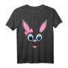Lächelnder animierter Osterhase T-Shirt für Erwachsene & Kinder – Klassisch geschnitten, perfekt für Ostern & Festliche Anlässe
