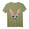 Lächelnder animierter Osterhase T-Shirt für Erwachsene & Kinder – Klassisch geschnitten, perfekt für Ostern & Festliche Anlässe