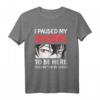 Lustiges 'I Paused My Anime To Be Here' Anime T-Shirt - Perfektes Cosplay- und Otaku-Geschenk für Fans, Teenager & Manga-Liebhaber