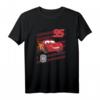 Pixar Cars Lightning McQueen Lightyear Tire Treads T-Shirt - Offizielles Lizenzprodukt für Cars Fans und Geburtstagsgeschenke