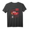 Pixar Cars Lightning McQueen Lightyear Tire Treads T-Shirt - Offizielles Lizenzprodukt für Cars Fans und Geburtstagsgeschenke