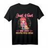 Just A Girl Who Loves Anime And Dogs Episode Anime Dog Breed T-Shirt – Kawaii Manga-inspirierte Kleidung für Otaku, Hundeliebhaber und Anime-Fans