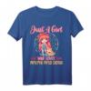 Just A Girl Who Loves Anime And Dogs Episode Anime Dog Breed T-Shirt – Kawaii Manga-inspirierte Kleidung für Otaku, Hundeliebhaber und Anime-Fans
