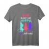 Anime Figuren Animation Spruch T-Shirt - Klassisch geschnitten, doppelt genähter Saum, perfekt für Anime Fans