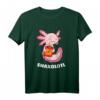 Axolotl Snaxolotl T-Shirt mit Chips Design - Lustiges Geschenk für Axolotl Fans und Aquarium-Besitzer, Perfekt für Mädchen und Jungen
