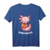 Axolotl Snaxolotl T-Shirt mit Chips Design - Lustiges Geschenk für Axolotl Fans und Aquarium-Besitzer, Perfekt für Mädchen und Jungen
