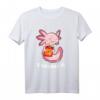 Axolotl Snaxolotl T-Shirt mit Chips Design - Lustiges Geschenk für Axolotl Fans und Aquarium-Besitzer, Perfekt für Mädchen und Jungen